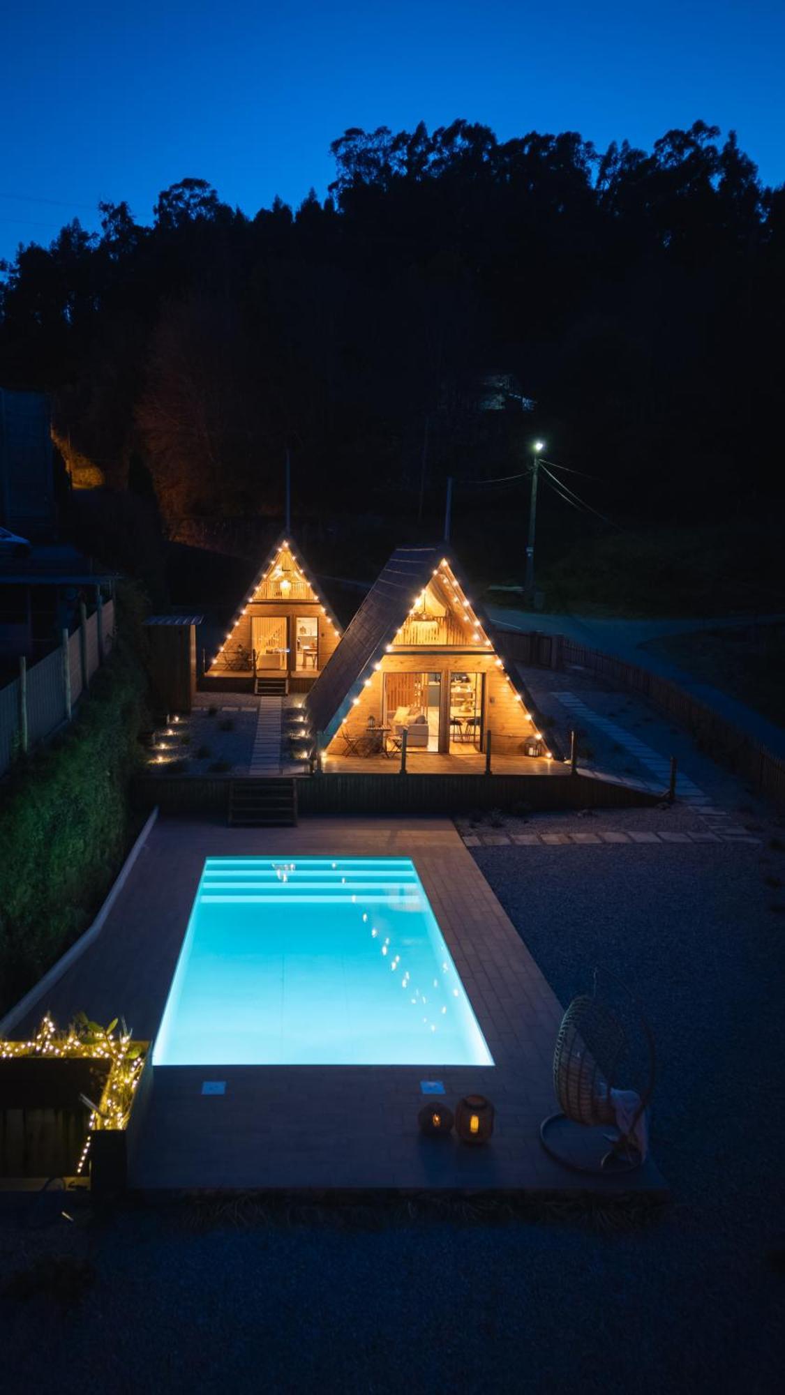 アルコス・デ・ヴァルデヴェス Casas Da Madrinhaヴィラ エクステリア 写真